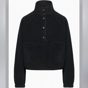 Aritzia Sunday Best BIGFOOT POLAR 1/2 SNAP SWEATER